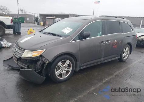 2012 Honda Odyssey Touring/Touring Elite from USA, damaged, VIN 5FNRL5H97CB079543
